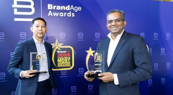 “ฟิลิปส์” คว้ารางวัล “2024 Thailand’s Most Admired Brand” และ Innovation Brand Award ตอกย้ำความเป็นผู้นำอันดับ 1