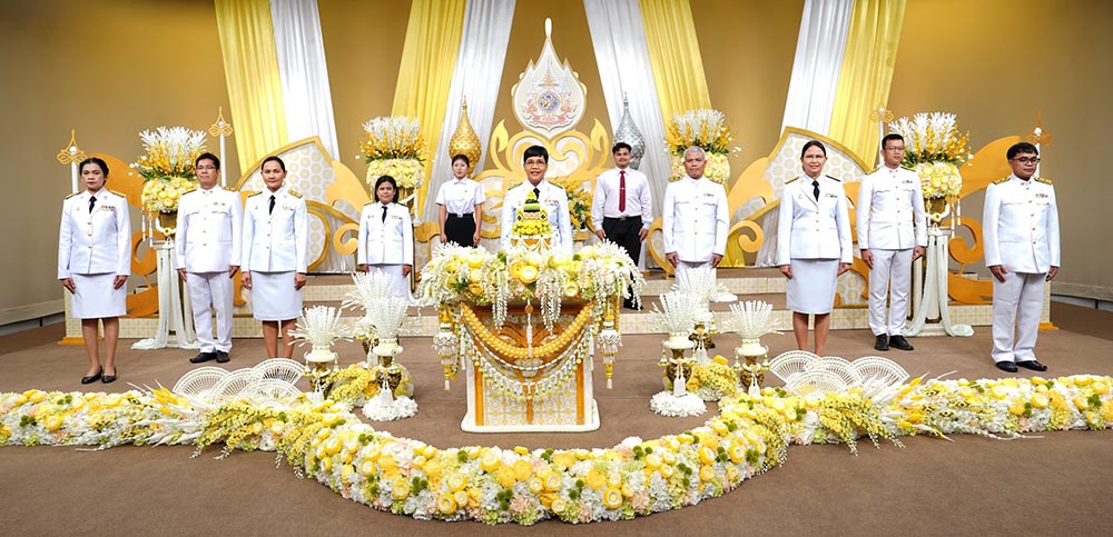 มรภ.สงขลา ร่วมบันทึกเทปโทรทัศน์ถวายพระพรชัยมงคล เนื่องในโอกาสวันเฉลิมพระชนมพรรษา พระบาทสมเด็จพระเจ้าอยู่หัว