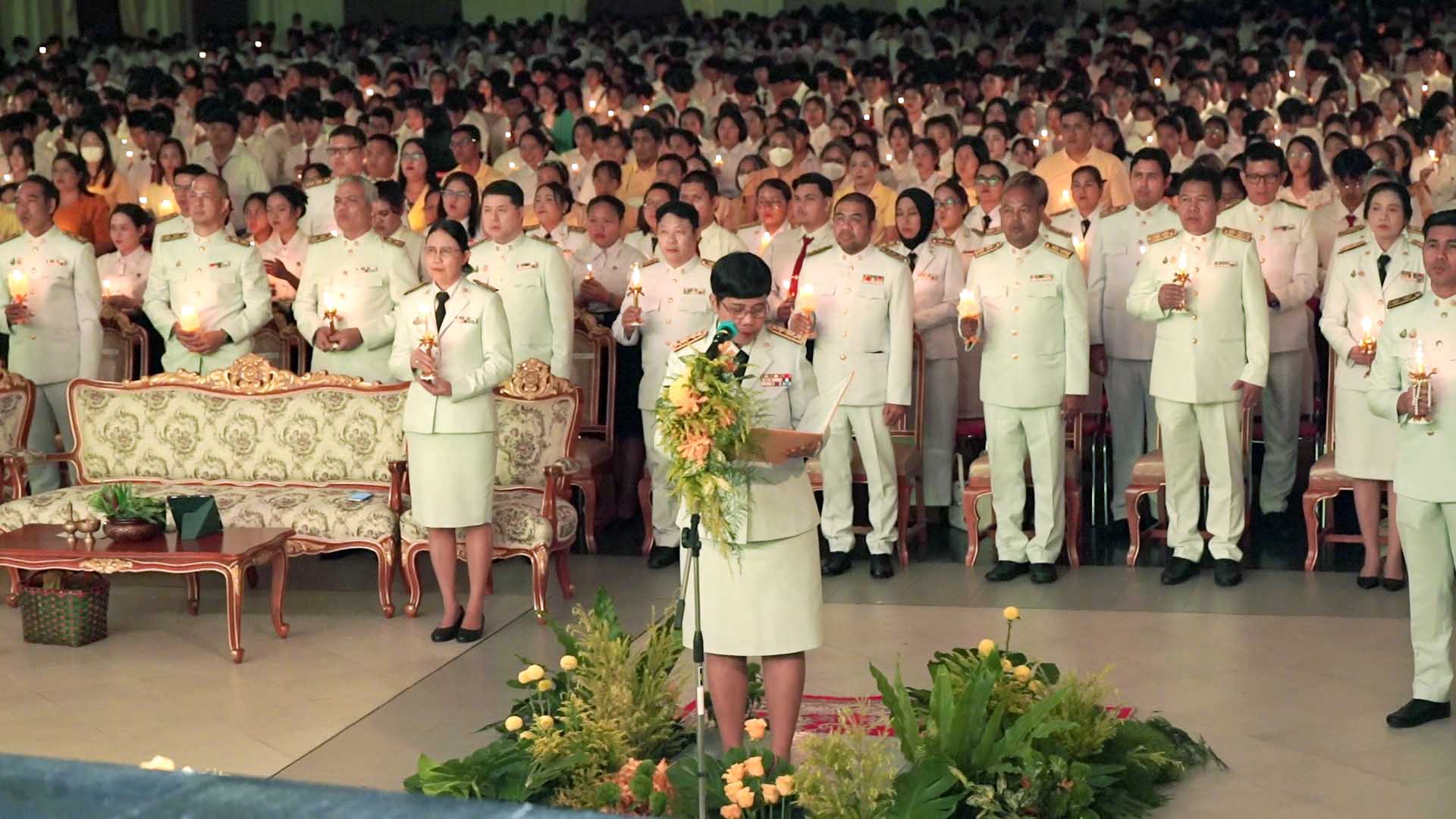 มรภ.สงขลา เฉลิมพระเกียรติพระบาทสมเด็จพระเจ้าอยู่หัว เนื่องในโอกาสพระราชพิธีมหามงคลเฉลิมพระชนมพรรษา 6 รอบ