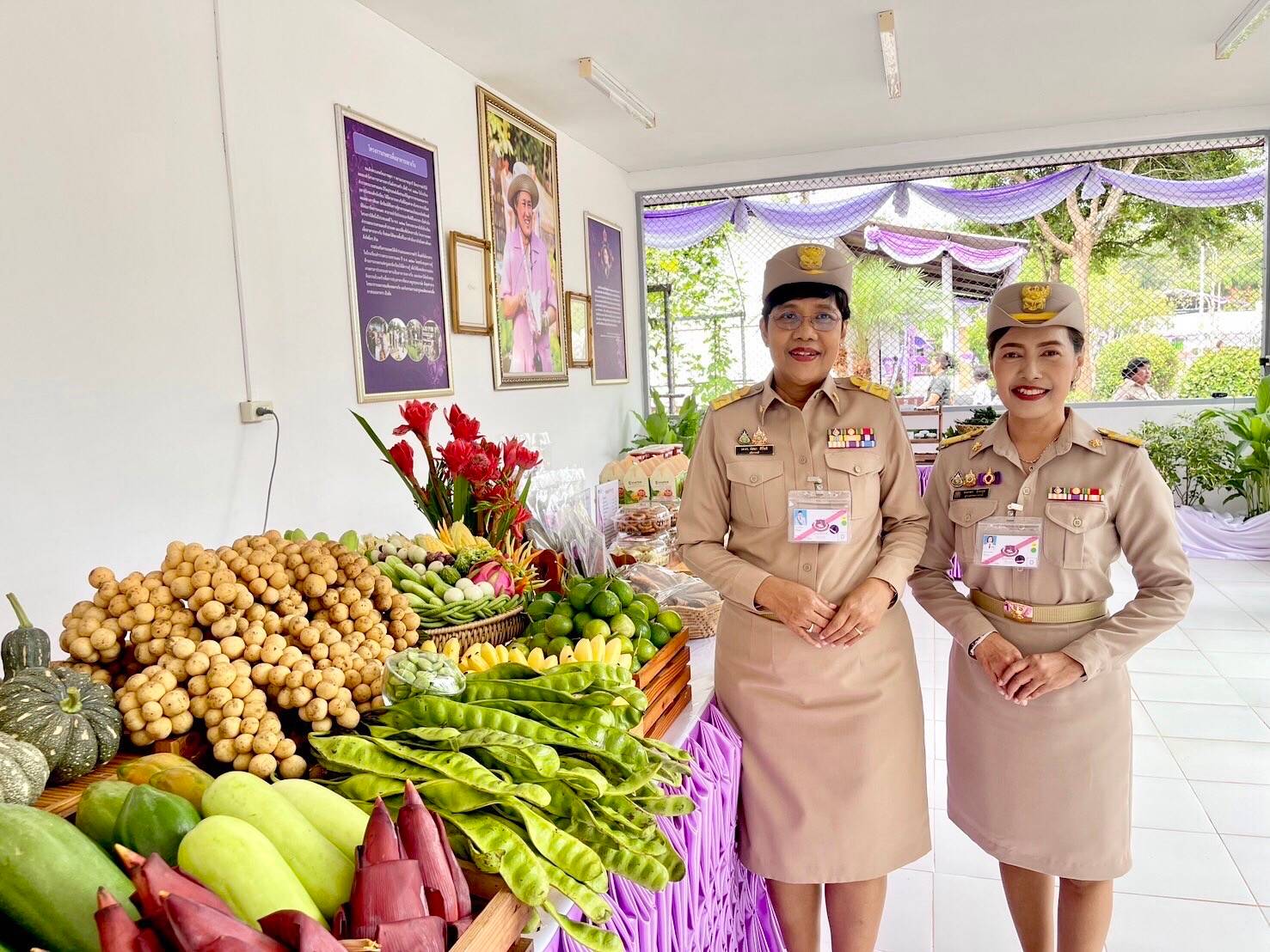 สมเด็จพระกนิษฐาธิราชเจ้า กรมสมเด็จพระเทพรัตนราชสุดา ฯ เสด็จพระราชดำเนินโครงการตามพระราชดำริ รร.ตชด. พลเอกสมศักดิ์ แขวงโสภา