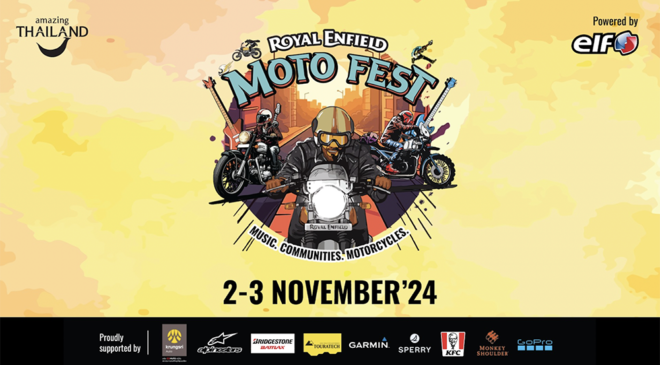 สัมผัสวิถีมอเตอร์ไซค์กับ Royal Enfield ในงาน Moto Fest