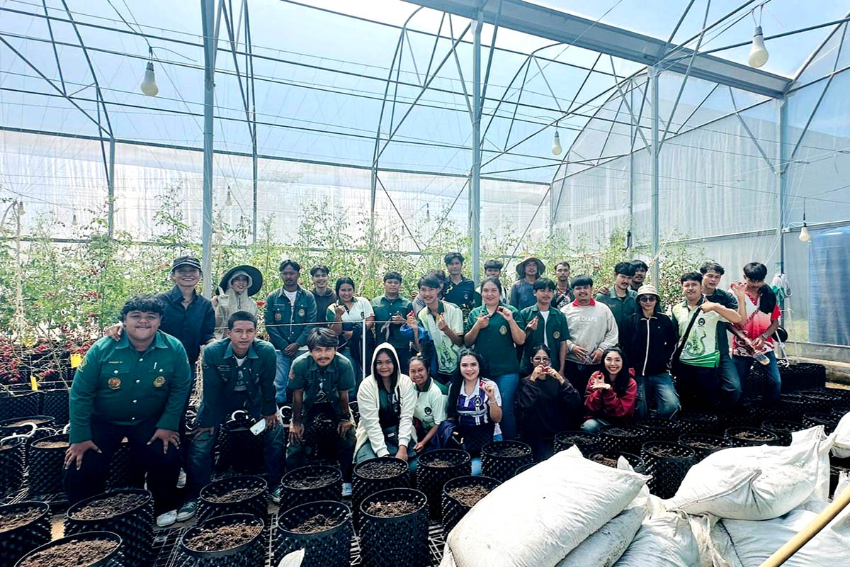 “เกษตร” มรภ.สงขลา นำ นศ. เรียนรู้ระบบผลิตพืชระบบโรงเรือนบูรณาการรายวิชาพืชเศรษฐกิจภาคใต้ สู่การนำไปใช้จริง